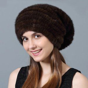 Fur Beanie Hat